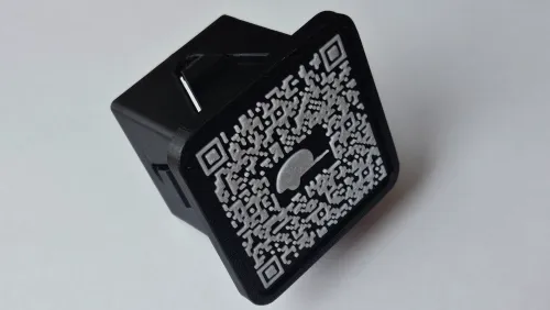 Hitch Cover QR Custom